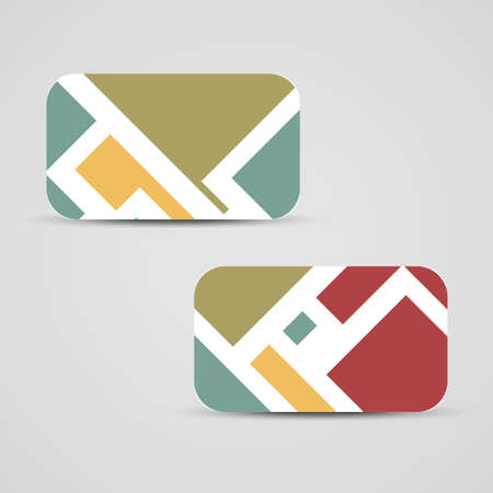 Vector business-card  set for your designのイラスト素材