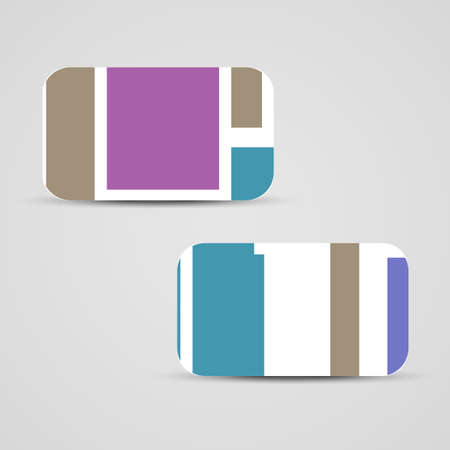 Vector business-card  set for your designのイラスト素材