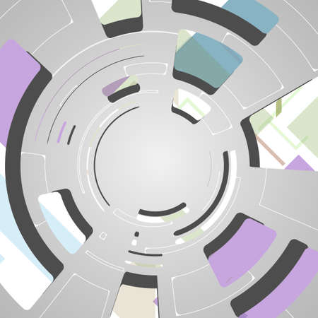 Abstract technology backgroundのイラスト素材