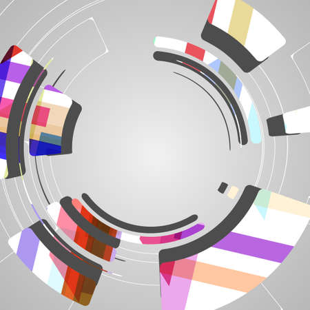 Abstract technology backgroundのイラスト素材