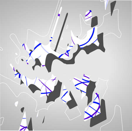 Abstract futuristic backgroundのイラスト素材