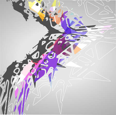 Abstract futuristic backgroundのイラスト素材