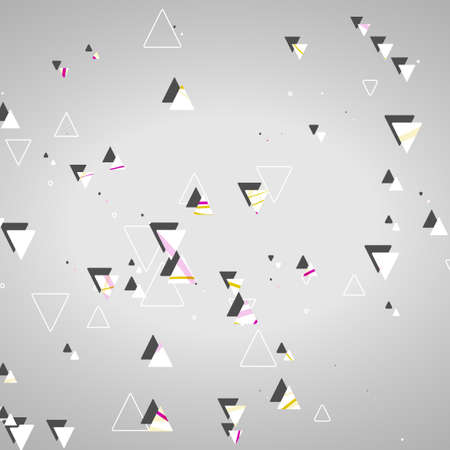 Abstract geometric shapesのイラスト素材