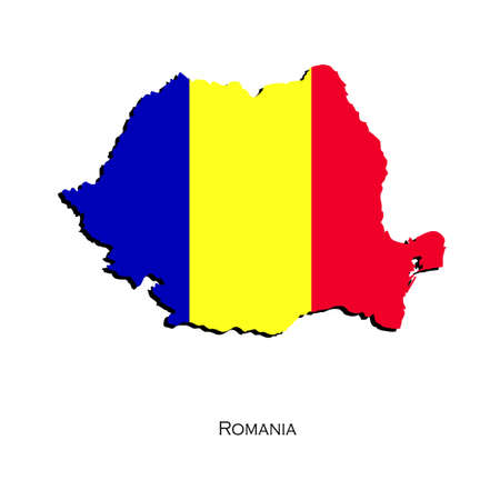 Map of Romania for your designのイラスト素材