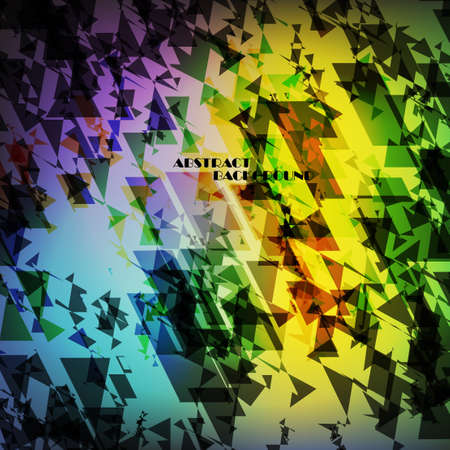 Abstract background with geometric motifsのイラスト素材