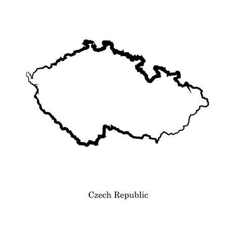 Czech Republic of africa for your designのイラスト素材