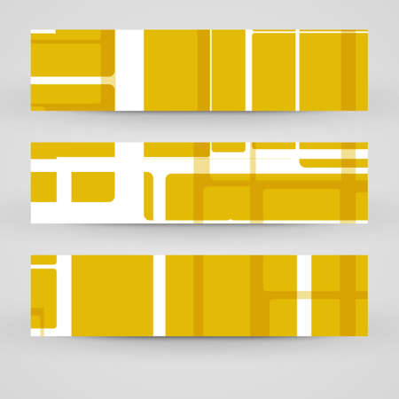 Vector banner set for your designのイラスト素材