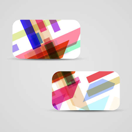 Vector business-card  set for your designのイラスト素材