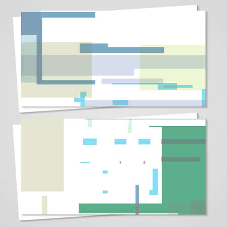 Vector business-card  set for your designのイラスト素材