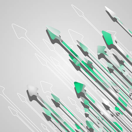 Arrow design background.のイラスト素材