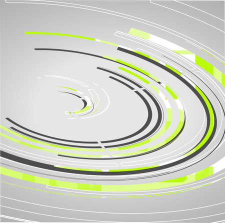 Abstract technology circles backgroundのイラスト素材