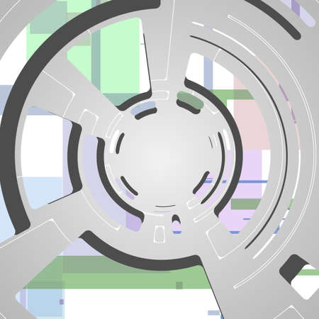 abstract background for futuristic tech designのイラスト素材