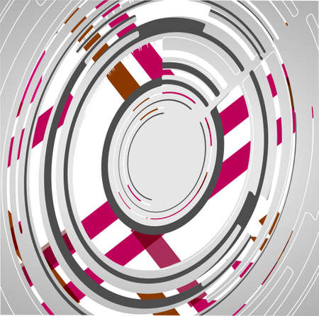 Abstract technology circles backgroundのイラスト素材