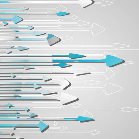 Arrow design background dynamic illustration.のイラスト素材