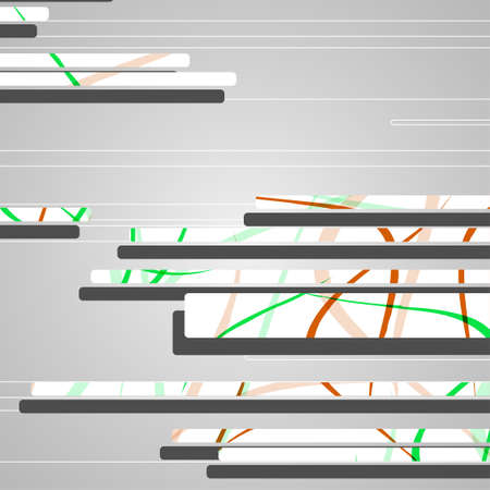 Futuristic background geometric technology style illustration.のイラスト素材