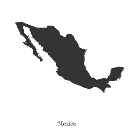 Map of Mexico  for your design, concept Illustration.のイラスト素材