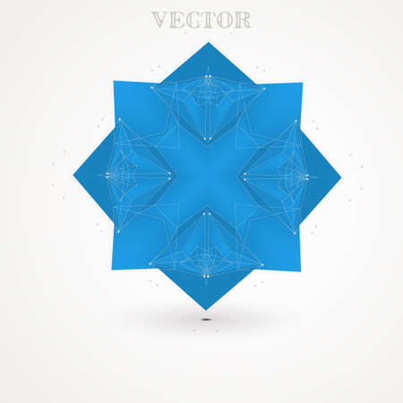Geometric arabic pattern, vector art Illustrationのイラスト素材