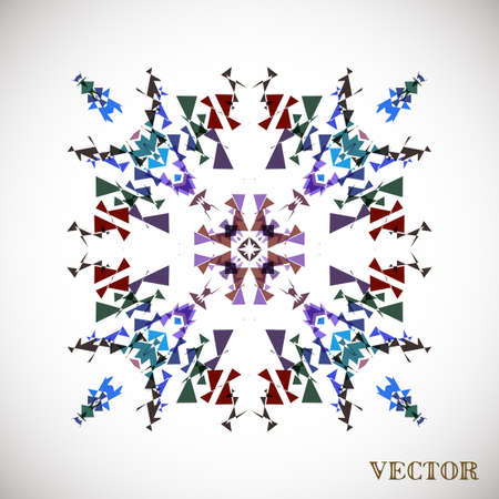 Geometric arabic pattern, vector art Illustrationのイラスト素材