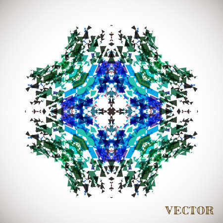 Geometric arabic pattern, vector art Illustrationのイラスト素材