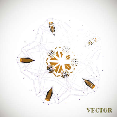 Geometric arabic pattern, vector art Illustrationのイラスト素材