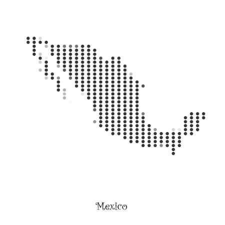 Map of Mexico  for your design, concept Illustration.のイラスト素材