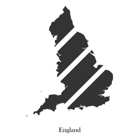 Map of Italy  for your design, concept Illustration.のイラスト素材