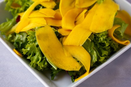 light spring salad for vegetariansの写真素材