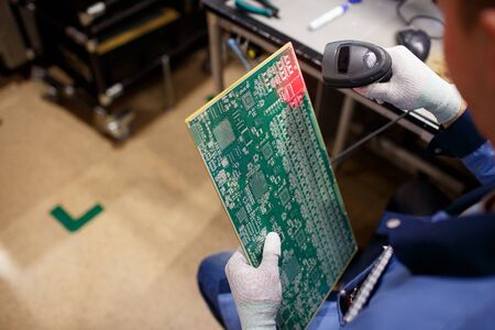 production of chips in the manufacture in Ukraineの写真素材