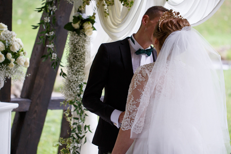 wedding ceremony wedding coupleの写真素材