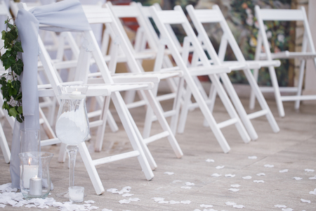stylish wedding decorationsの写真素材