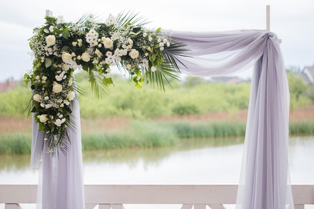 stylish wedding decorationsの写真素材