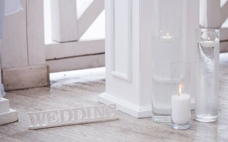 stylish wedding decorationsの写真素材