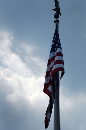 The United States of America flagの写真素材