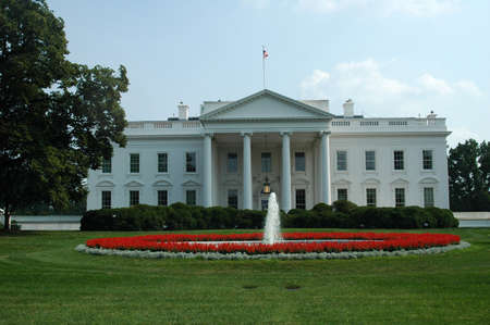 The White House in Washington DCのeditorial素材