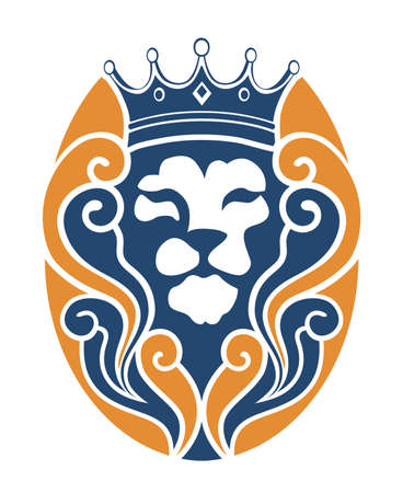 LION CLOUD KING VINTAGEのイラスト素材