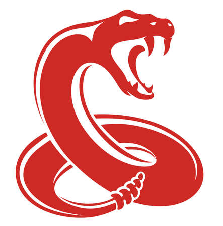 RATTLER SNAKEのイラスト素材