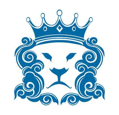 king cloud lionのイラスト素材