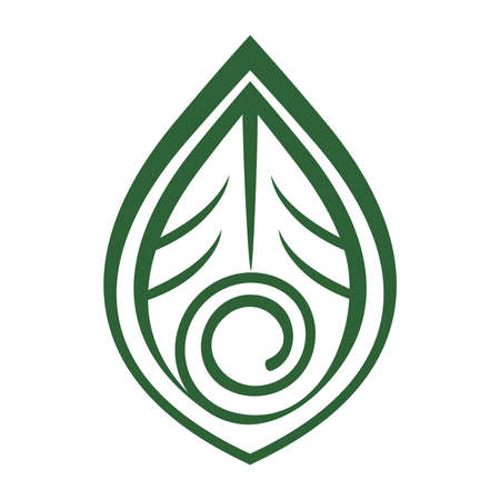 leaf abstractのイラスト素材