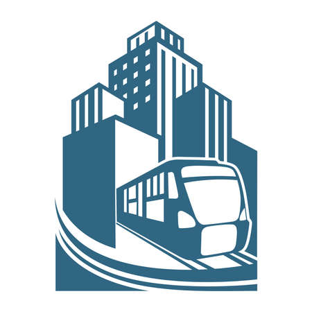 Train Cityのイラスト素材