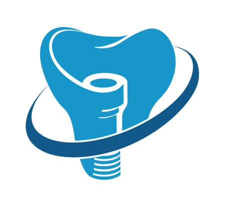 teeth bolts technologyのイラスト素材