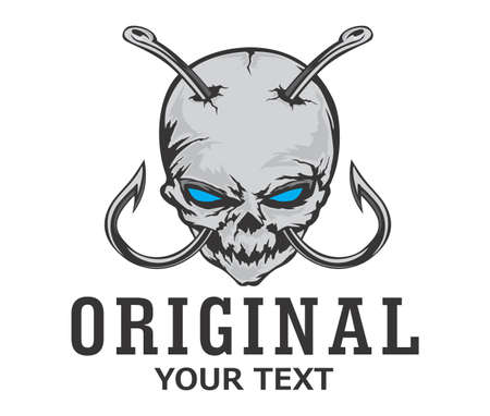skull hookのイラスト素材