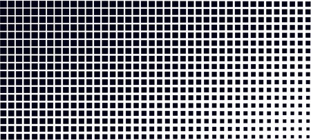 Halftone texture of sguares on a white background. Design element for web banners, wallpapers, postcards. vector illustration.のイラスト素材