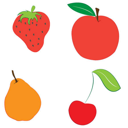 Fruitsのイラスト素材