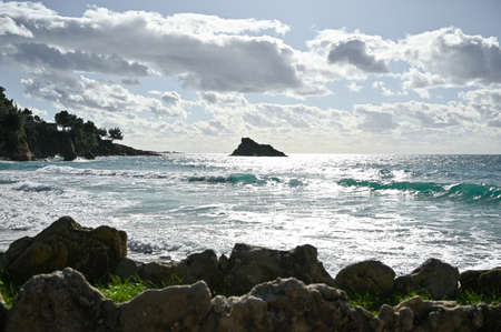 Platis gialos beach kefalonia greeceの写真素材