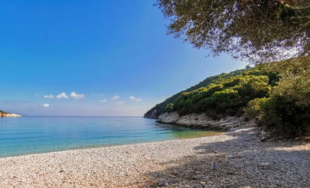 Filiatro beach Ithaca Greeceの写真素材