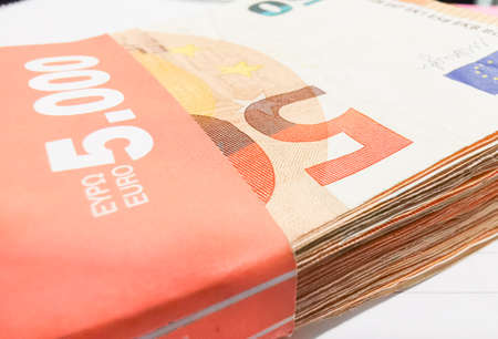 five thousand euroの写真素材