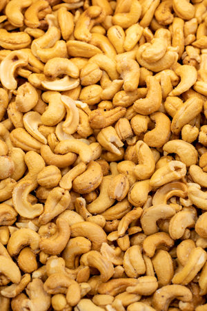 cashew nuts Organic healthy food. close-upの写真素材