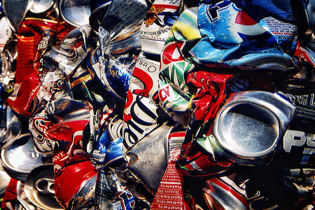 Cans compressionのeditorial素材