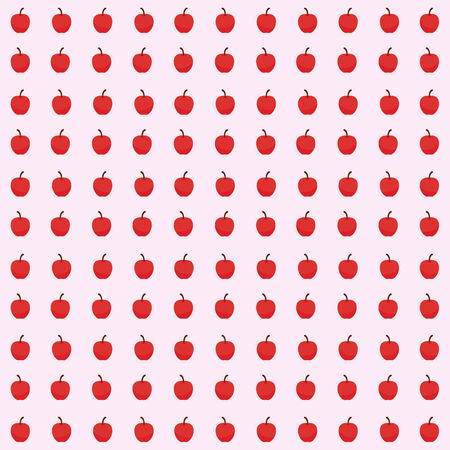 apple seamless pattern background. vector illustration.のイラスト素材