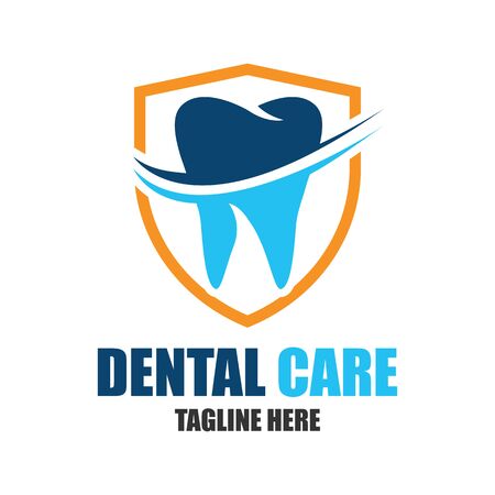 tooth for dentistry / stomatologist / dental clinic logo.のイラスト素材